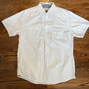 Flag and Anthem white button down